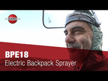 Load and play video in Gallery viewer, HARDI BACKPACK BATTERY POWER SPRAYER BPE18
